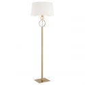 Lampadar, lampa de podea design modern Perseo crem, auriu