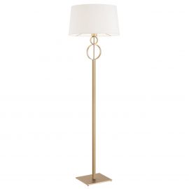 Lampadare - Lampadar, lampa de podea design modern Perseo crem, auriu
