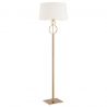 Lampadar, lampa de podea design modern Perseo crem, auriu