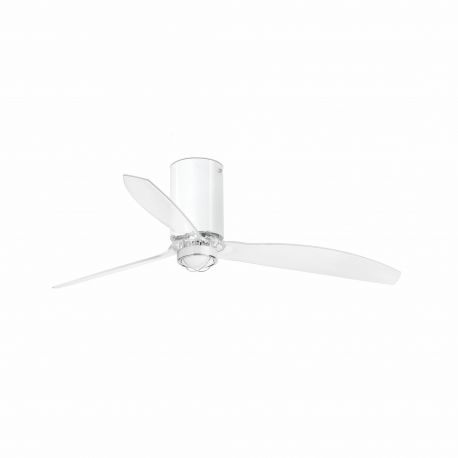 Lustre cu ventilator - Lustra cu Ventilator si telecomanda MINI TUBE M LED alb/transparent