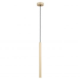 Pendule, Lustre suspendate - Pendul LED design modern slim Rio auriu