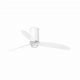 Lustra cu Ventilator si telecomanda MINI TUBE M LED alb mat/transparent