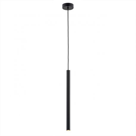 Pendule, Lustre suspendate - Pendul LED design modern slim Rio negru