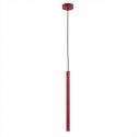 Pendul LED design modern slim Rio rosu