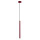 Pendule, Lustre suspendate - Pendul LED design modern slim Rio rosu
