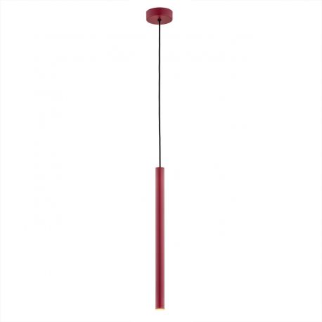 Pendule, Lustre suspendate - Pendul LED design modern slim Rio rosu