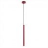 Pendul LED design modern slim Rio rosu