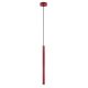 Pendule, Lustre suspendate - Pendul LED design modern slim Rio rosu