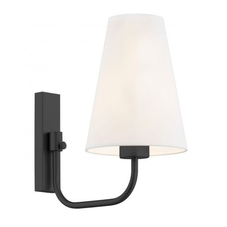 Aplice, corpuri de iluminat pentru pereti - Aplica de perete design modern Safiano alb, negru