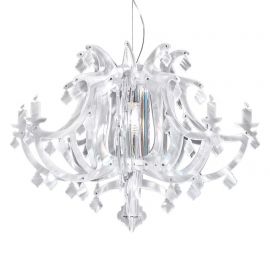 Candelabre, Lustre - Lustra moderna realizata manual Ginetta prisma