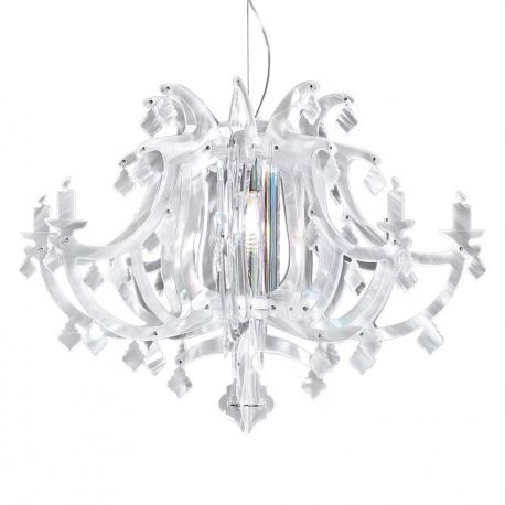 Candelabre, Lustre - Lustra moderna realizata manual Ginetta prisma