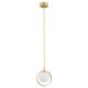 Pendule, Lustre suspendate - Pendul design modern Saturnia auriu