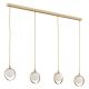 Candelabre, Lustre - Lustra cu 4 pendule design modern Saturnia auriu