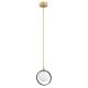 Pendule, Lustre suspendate - Pendul design modern Saturnia auriu, verde