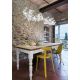 Pendule, Lustre suspendate - Lustra design floral realizata manual Hanami Large