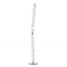 Lampadar LED design tehnico-decorativ realizat manual Hugo prisma
