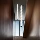 Lampadare - Lustra LED design tehnico-decorativ realizat manual Hugo vertical prisma