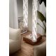Lampadare - Lustra LED design tehnico-decorativ realizat manual Hugo vertical prisma