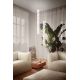 Lampadare - Lustra LED design tehnico-decorativ realizat manual Hugo vertical prisma
