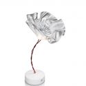 Veioza, Lampa de masa cu baterii ideala restaurant, realizata manual Lafleur prisma