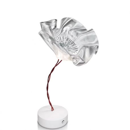 Veioze - Veioza, Lampa de masa cu baterii ideala restaurant, realizata manual Lafleur prisma