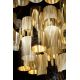 Candelabre, Lustre - Lustra LED moderna design Art Deco realizata manual LA LOLLO L Gold