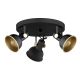 Plafoniere - Plafoniera cu 3 spoturi directionabile design modern Lenora negru