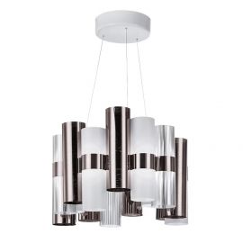 Candelabre, Lustre - Lustra LED moderna design Art Deco realizata manual LA LOLLO M Pewter