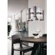 Candelabre, Lustre - Lustra LED moderna design Art Deco realizata manual LA LOLLO M Pewter