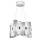 Lustra LED moderna design Art Deco realizata manual LA LOLLO M White