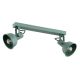 Aplice, corpuri de iluminat pentru pereti - Aplica de perete / tavan cu 2 spoturi directionabile design modern Lenora verde