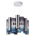 Lustra LED moderna design Art Deco realizata manual LA LOLLO M Gradiet