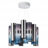 Lustra LED moderna design Art Deco realizata manual LA LOLLO M Gradiet