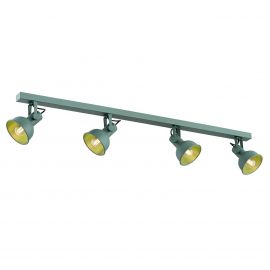Candelabre, Lustre - Lustra cu 4 spoturi directionabile design modern Lenora verde