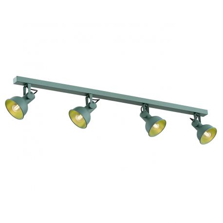 Candelabre, Lustre - Lustra cu 4 spoturi directionabile design modern Lenora verde