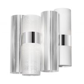 Aplice, corpuri de iluminat pentru pereti - Aplica moderna design Art Deco realizata manual LA LOLLO White