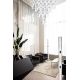 Lampadare - Lampadar modern design Art Deco realizata manual LA LOLLO silver