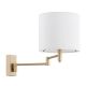 Aplice, corpuri de iluminat pentru pereti - Aplica de perete directionabila design modern Dolce auriu