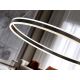 Pendule, Lustre suspendate - Lustra LED design modern circular 100cm Helia negru mat