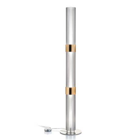 Lampadare - Lampadar modern design Art Deco realizata manual LA LOLLO gold