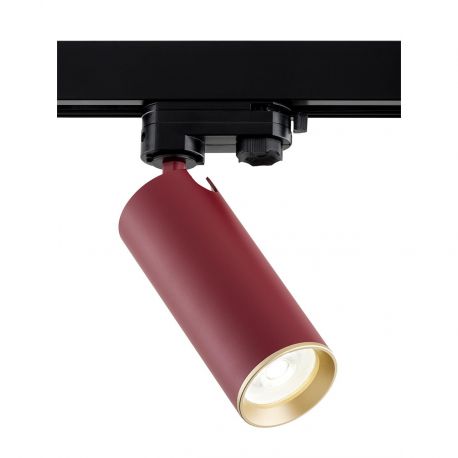 Spoturi, Proiectoare pe sina - Spot pe sina TORELLO rosu / Accesoriu pentru sinele trifazate ARGON T-RACK