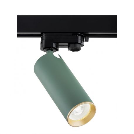 Spoturi, Proiectoare pe sina - Spot pe sina TORELLO verde / Accesoriu pentru sinele trifazate ARGON T-RACK