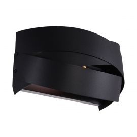 Aplice, corpuri de iluminat pentru pereti - Aplica de perete design modern Tornado negru