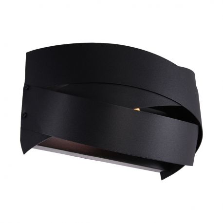 Aplice, corpuri de iluminat pentru pereti - Aplica de perete design modern Tornado negru