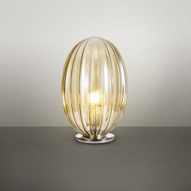 Veioze - Veioza, lampa de masa design modern decorativ Ovila cognac