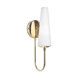 Aplice, corpuri de iluminat pentru pereti - Aplica de perete design modern Magnum auriu