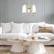 Candelabre, Lustre - Candelabru cu 5 brate design modern Magnum auriu