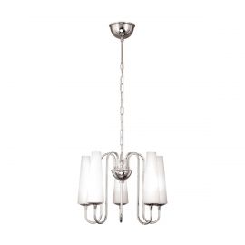 Candelabre, Lustre - Candelabru cu 5 brate design modern Magnum crom