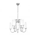 Candelabru cu 10 brate design modern Magnum crom