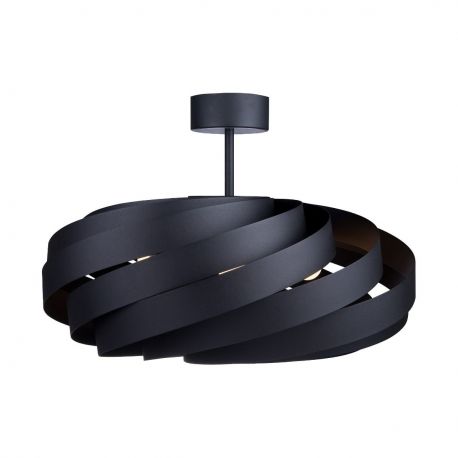 Plafoniere - Plafoniera design modern Vento negru